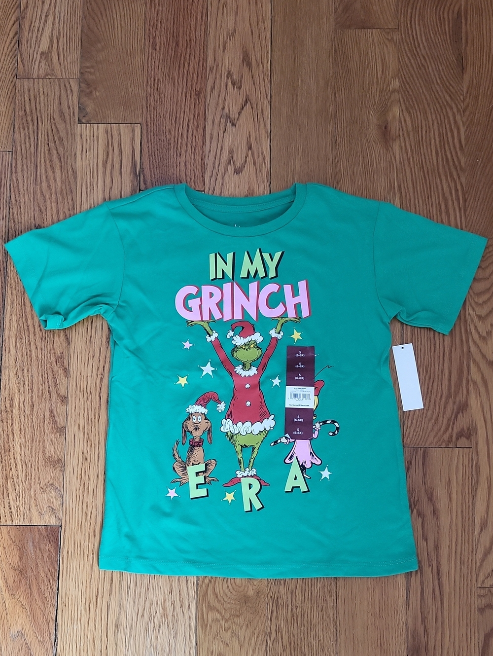 🍎Little Girls Grinch Shirt
